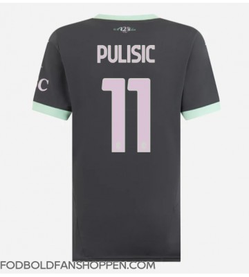 AC Milan Christian Pulisic #11 Tredjetrøje Dame 2024-25 Kortærmet